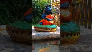 budh Bhagwan🥰😚 ko colour Kare #viralvideo #shortvideo #gautambuddha making to colour video