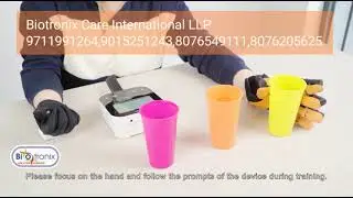 Syrebo Soft Robotic Hand Rehabilitation Gloves C12 with Single Finger Movement for Home and Clinic