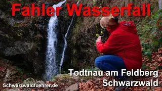 Fahler Wasserfall am Feldberg im Schwarzwald