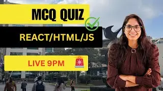 Frontend MCQ Mix Test 💻 | HTML + CSS + JS | LIVE