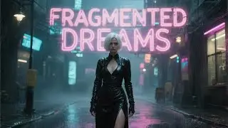Fragmented Dreams Official Music Video  Cyberpunk  Dystopian  Sci Fi  AI Music