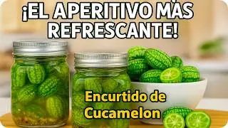 Encurtido de Cucamelon: El Snack M&aacute;s Refrescante y Sorprendente || La Huertina De Toni