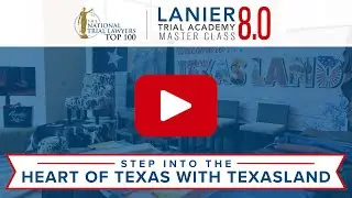 Step into the Heart of Texas with Texasland | The Lanier Trial Academy Master Class 8.0