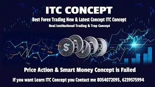 ITC Concept Forex Trading Institutional trading setup & institutional trading and trap solve charts