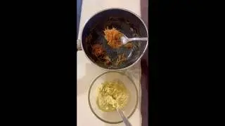 How to prepare Kunafa paste for Dubai special chocolates 🍫 Kunafa filling for Kunafa chocolates