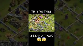 OMG! I did it! | TH 11 vs TH12 | Easily 3 Star | AJ Gaming #cocshorts