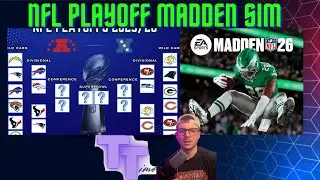 NFL Playoffs 🏈 Divisional Round SIM on Madden