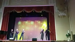 весёлый, динамичный и зажигательный степ по джазовую музыку. Композиция 