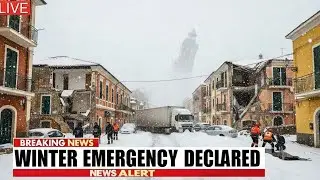 US on the Brink: 170 Million Americans on Alert as Historic Winter Storm Strikes US