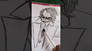 Joker mass drawing ft:Deekshidhan #joker #dccomics #batman #darkknight