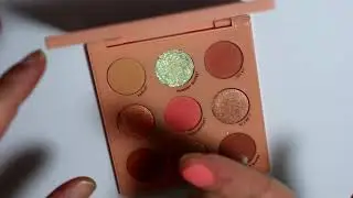 ColourPop Baby Got Peach Palette Swatches!