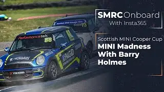 360 Mini Madness! Barry Holmes in Intense Scottish Mini Cooper Race (Accident Curtailed)