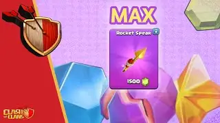 How many ORES will it take to max Rocket Spear