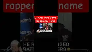 Conway wanted smoke with Battle rappers on Beat &bull; Rosenberg Raw Reviews @FrozenbergTV