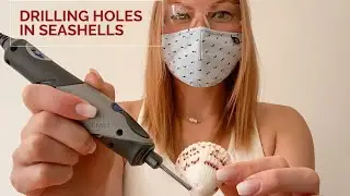 Сделай сам: как сверлить отверстия в ракушках с помощью Dremel!