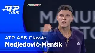 ATP ASB Classic: Hamad Medjedovič (SRB) - Jakub Men&scaron;&iacute;k (CZE)