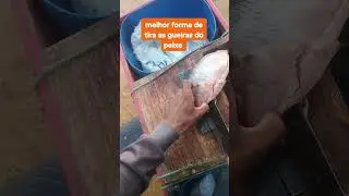 Como tira as guelras do peixe 🐟 #peixaria #peixe #pesca