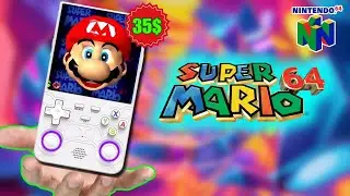 Super Mario 64 On This 35$ Gaming Console | R36 Ultra Gameplay 2025