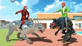 Red Criminal Ne Chhoda Ice Dragon! Franklin Ka Robo-Wolf Attack 😡🔥 | ITAS