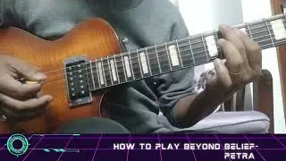 HOW To PLAY BEYOND BELIEF-PETRA.#gospelguitar  #guitar#guitarintro