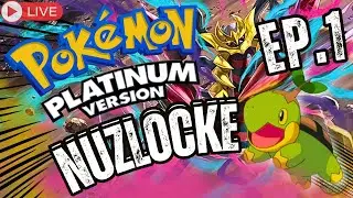 LET'S TRY AGAIN! First Time Playing & First Time Nuzlocke - POKEMON PLATINUM