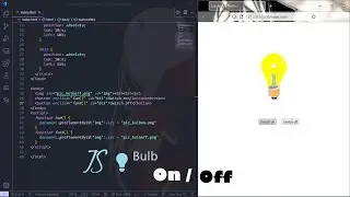 Easy bulb on/off effect -using js