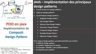 POO en java Implémentation de Composit Design Pattern