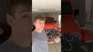 My Christmas jeep🤭🎄 w Carter Kench #shorts