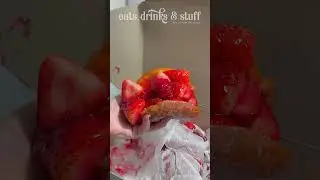 THE BEST Strawberry Donuts | The Donut Man | #shorts #donuts  #youtubeshorts