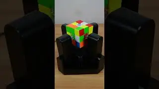 Human VS Rubik Cube Solving Robot #shorts