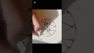From Random Lines to Beautiful Flowers | Colorful Mandala Art with Compass