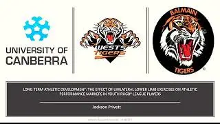 Research Proposal - Unilateral Exercise and Performance in Youth Rugby League Players