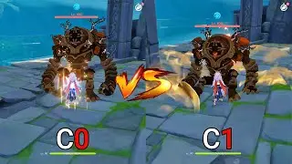 Nilou C0 vs C1 Nilou! How Much is the Difference? Comparison!