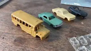 Aurora Slot Car Batmobile Restoration