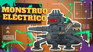 KV-6 vs Monstruo Eléctrico - Dibujos animados sobre tanques