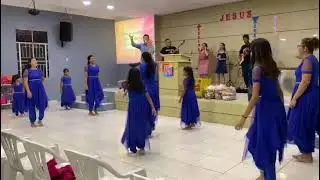 coreografia cântico de Moisés  - Fernandinho