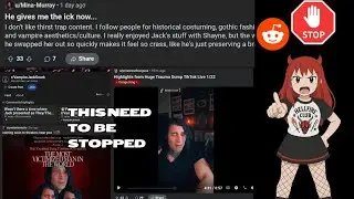 Reddit Trolls Continue To Attack Vampire Jack Townson and Serena 