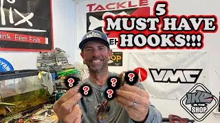 Hook Selection Secrets: The 5 Must-Have Hooks for Dominating Bass Fishing