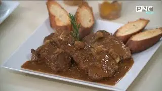 المطعم مع الشيف محمد حامد | طريقة عمل عرق فيليه بصوص المشروم 🥩 طعم زي الزبدة 😋