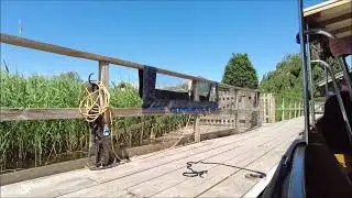 Aboard the boat Rollesby waters    ​