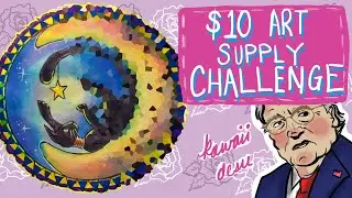 $10 Art Supply Challenge | Emily Artful