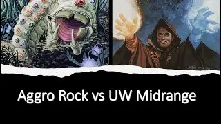 Лига Premodern MTGO - Aggro Rock против UW Midrange - 13.12.25