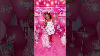 What do you think of Talia&rsquo;s Birthday Barbie Transformation? 🎀💖✨ #happybirthday