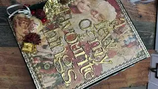 Журнал-календарь Адвента от Сары Крокет в журнале Junk Journal Junkies Canada