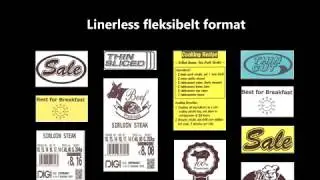 Scanvaegt Linerless prism&aelig;rkningssystem - DPS-5600