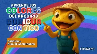 Aprendiendo los Colores del Arco&iacute;ris Boricua con TICO | Canci&oacute;n Infantil del ABC | Tico el Coqu&iacute;