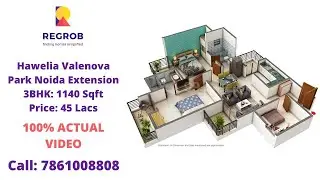Hawelia Valenova Park | 2BHK Flats for Sale in Noida Extension | 1140 Sft | Price 45 L