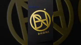 Dhoni name into brand logo 🔥😱 #short #brand
