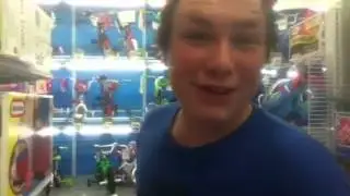 Balloon fun at toys r us