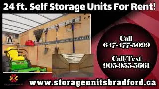 River Drive Park Self Storage Units for rent 16' to 26'.